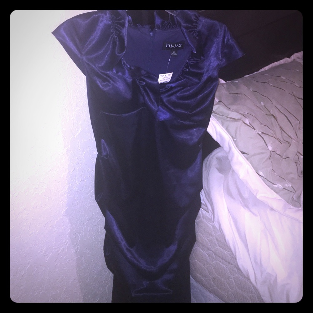 Social dress BLUE W TAGS!!!!